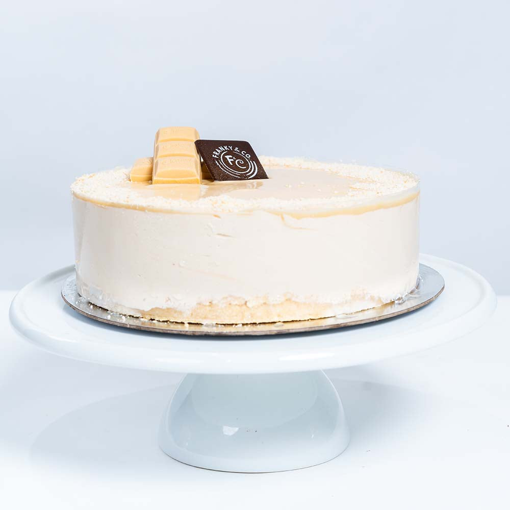 Creamy Caramilk Cheesecake in Sydney from Franky & Co.